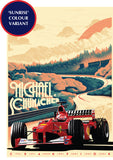 MICHAEL SCHUMACHER 'KEEP FIGHTING' POSTER