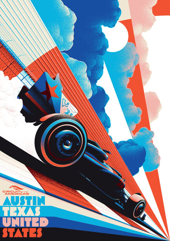 CIRCUIT OF THE AMERICAS 2023 POSTER